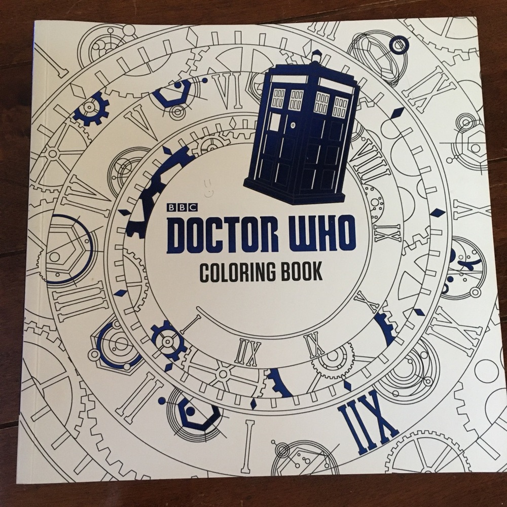 Dr Who Coloring Book